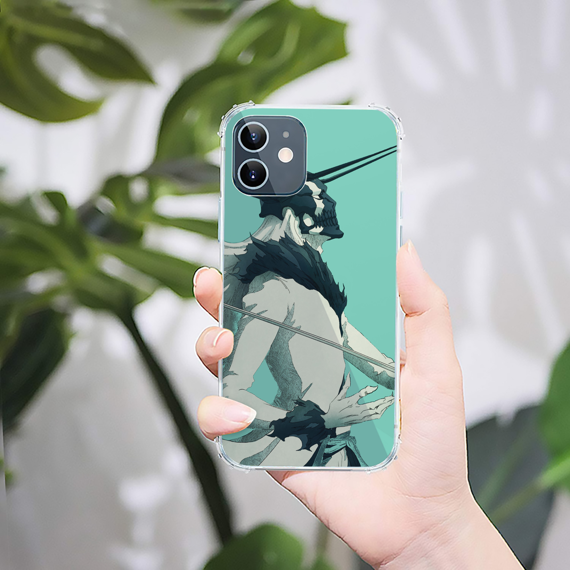（画像用） ブリーチ BLEACH 【iPhone 12シリーズ対応】透明スマホケース（クリアソフトケース）